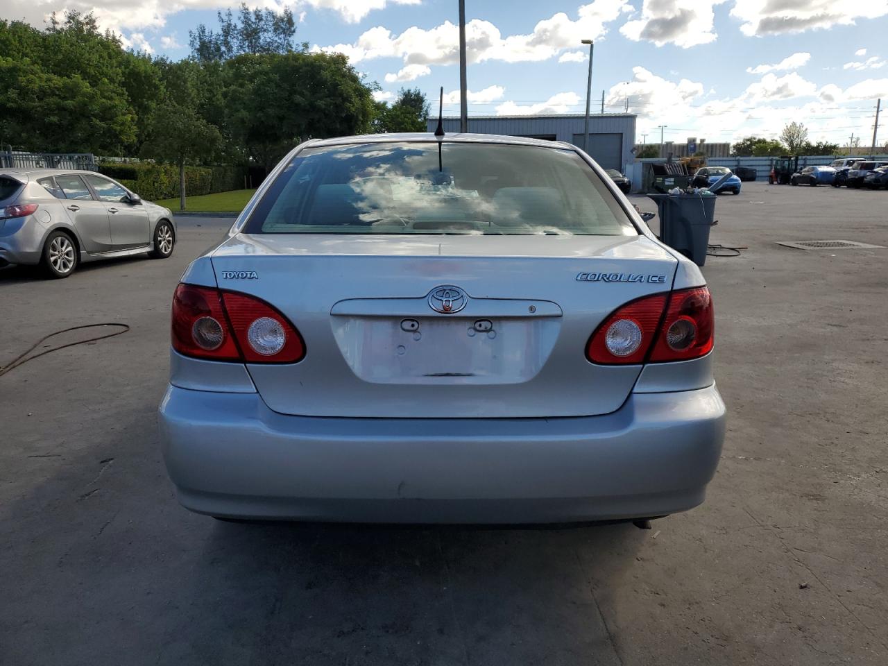 2007 Toyota Corolla Ce Gray vin: 1NXBR32EX7Z765644