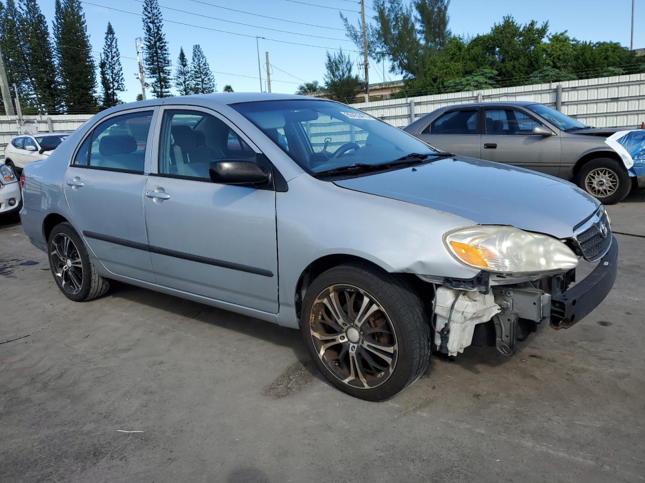 2007 Toyota Corolla Ce Gray vin: 1NXBR32EX7Z765644