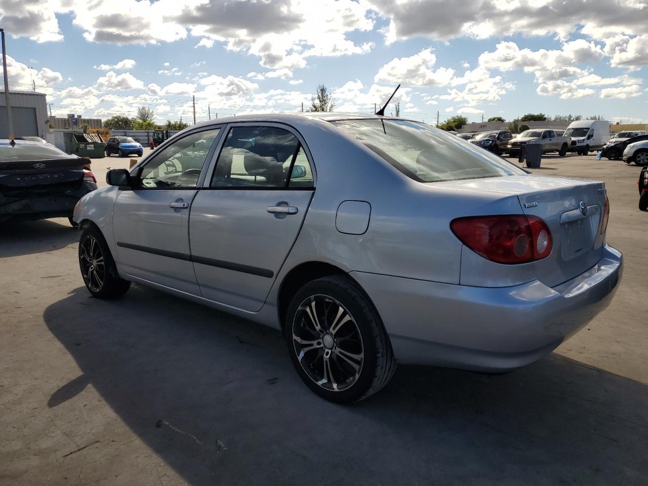 2007 Toyota Corolla Ce Gray vin: 1NXBR32EX7Z765644
