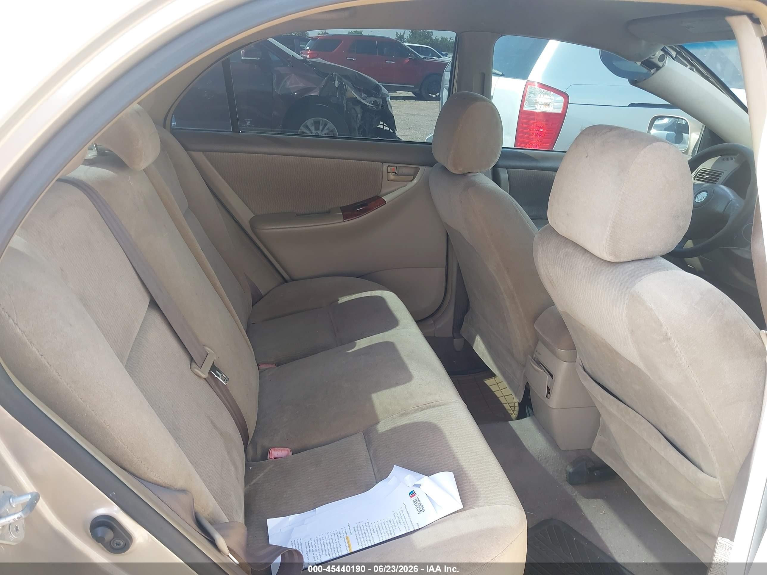 2007 Toyota Corolla Le Tan vin: 1NXBR32EX7Z770990