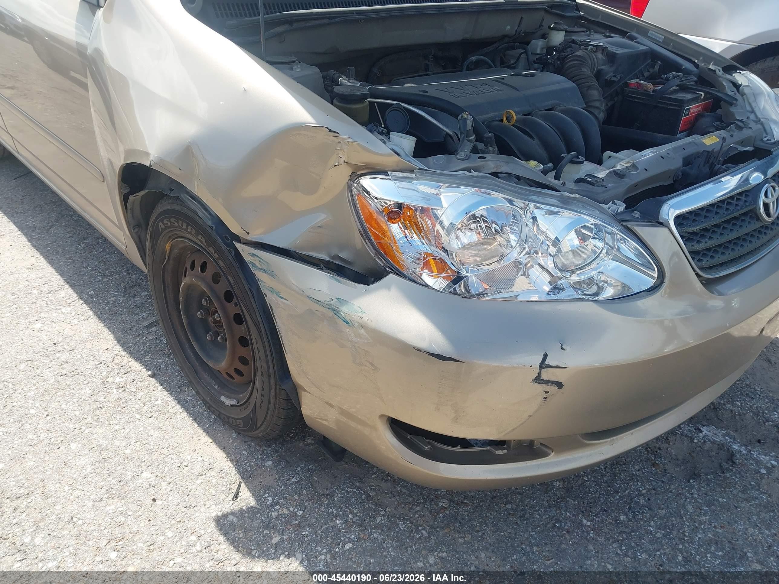 2007 Toyota Corolla Le Tan vin: 1NXBR32EX7Z770990