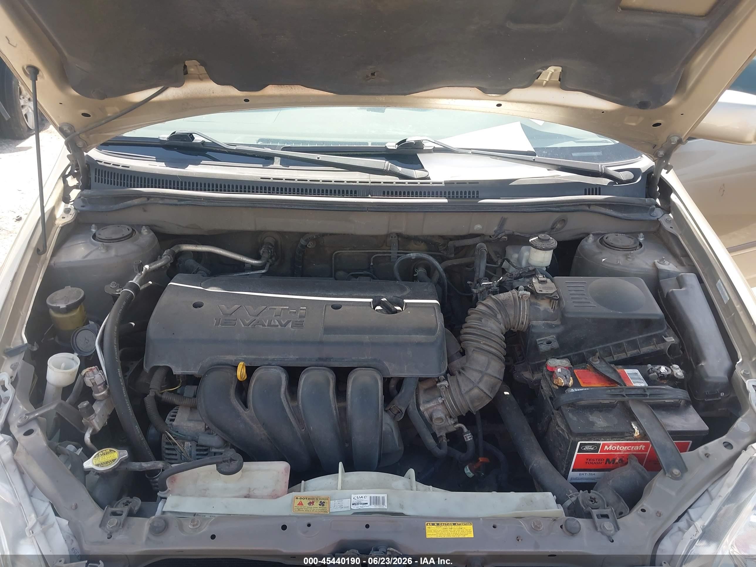 2007 Toyota Corolla Le Tan vin: 1NXBR32EX7Z770990