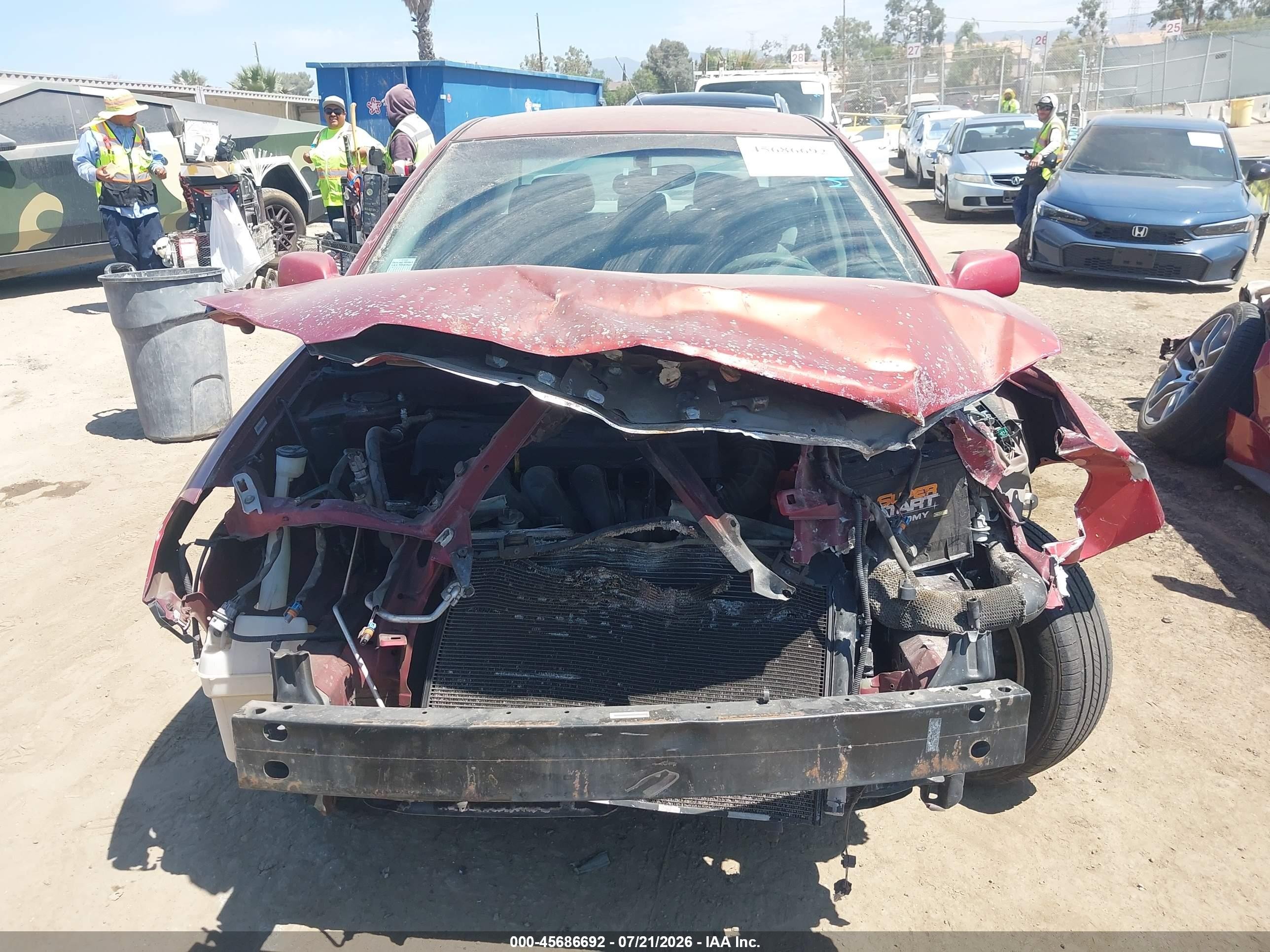 2007 Toyota Corolla Le Красный vin: 1NXBR32EX7Z789099
