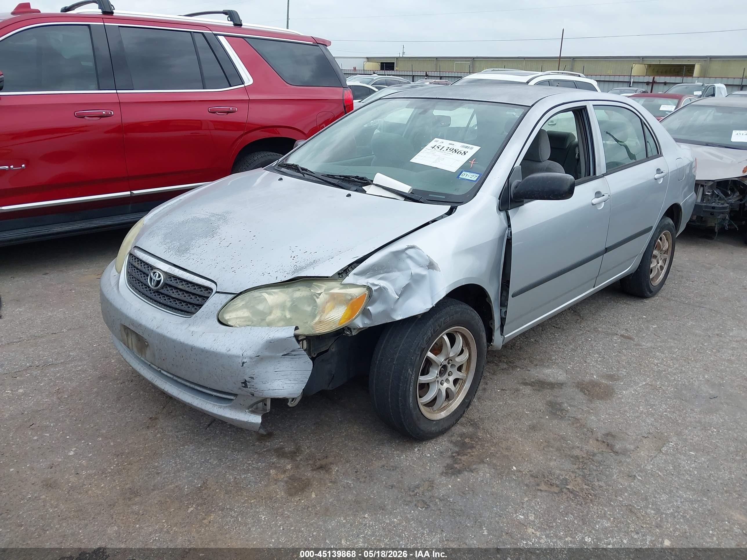 2007 Toyota Corolla Ce Silver vin: 1NXBR32EX7Z790656