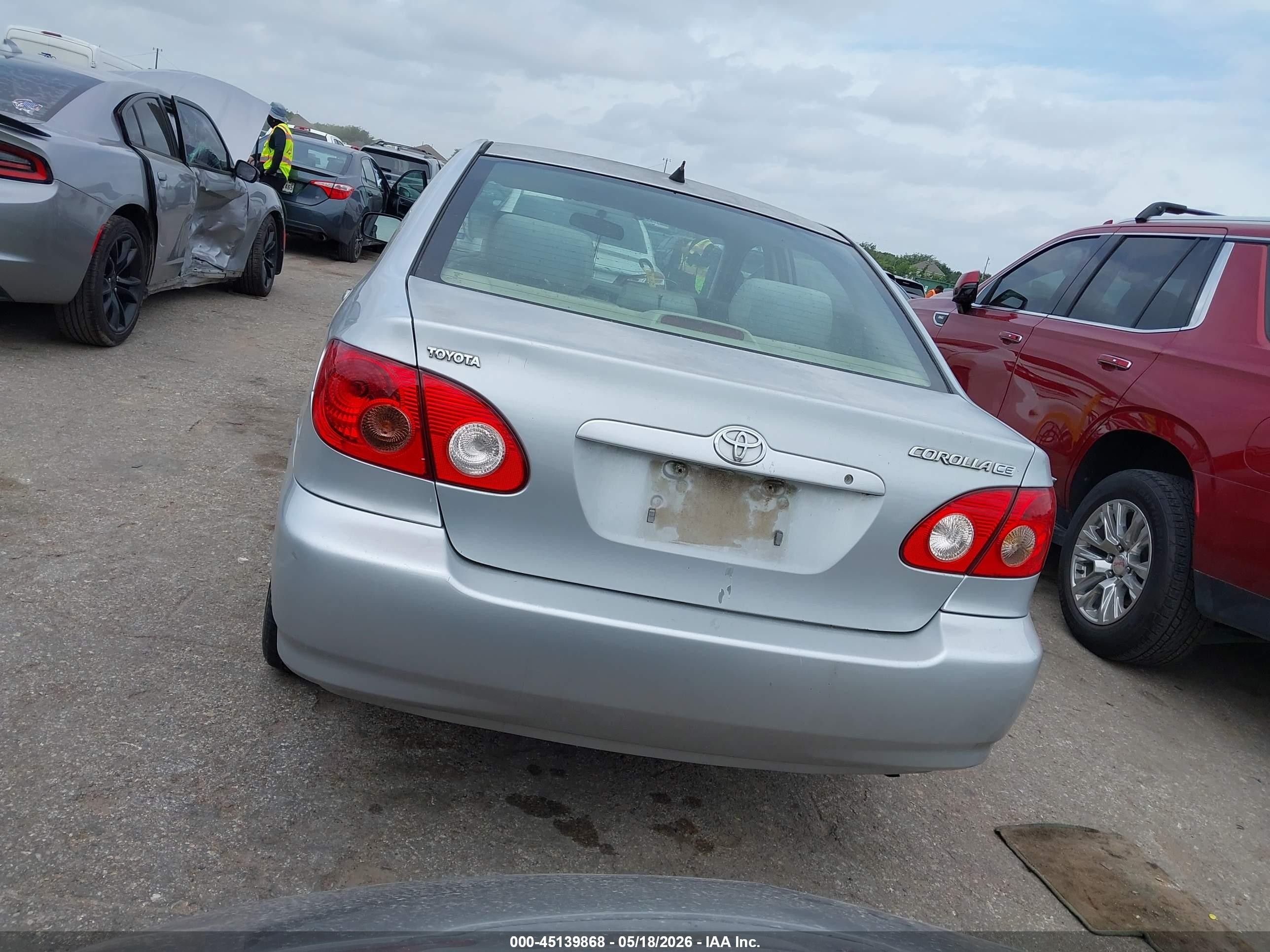 2007 Toyota Corolla Ce Silver vin: 1NXBR32EX7Z790656