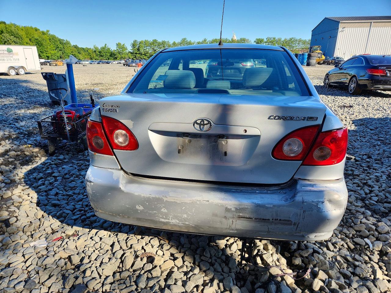 2007 Toyota Corolla Le Серебряный vin: 1NXBR32EX7Z846207