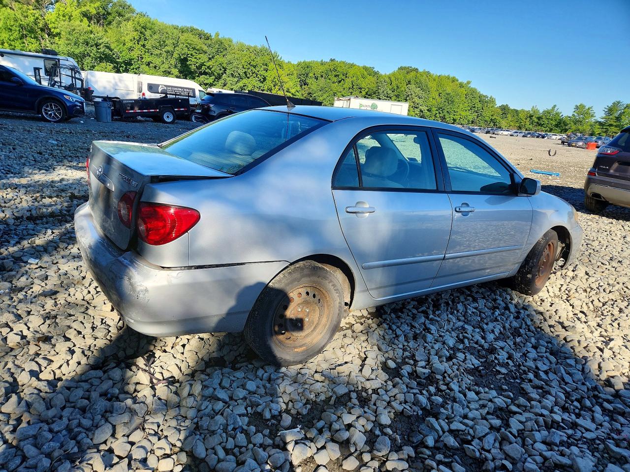 2007 Toyota Corolla Le Серебряный vin: 1NXBR32EX7Z846207