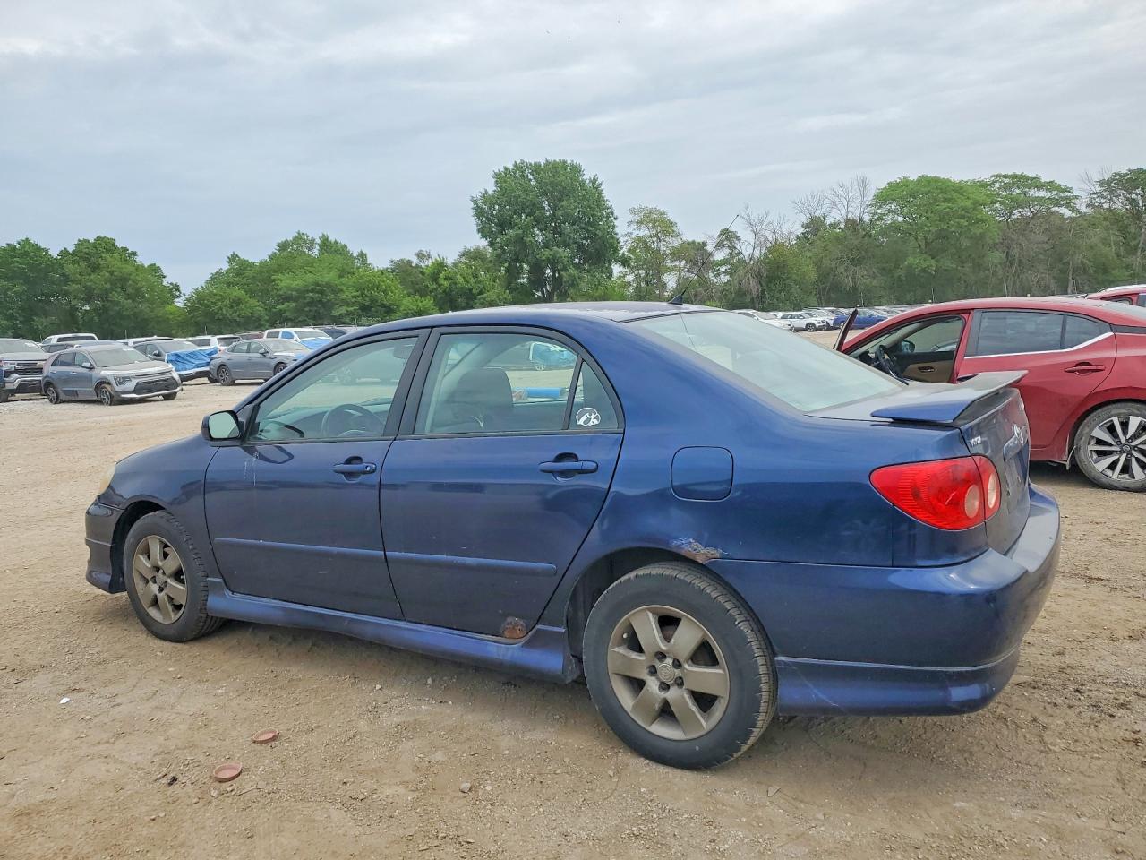 2007 Toyota Corolla S Blue vin: 1NXBR32EX7Z848152