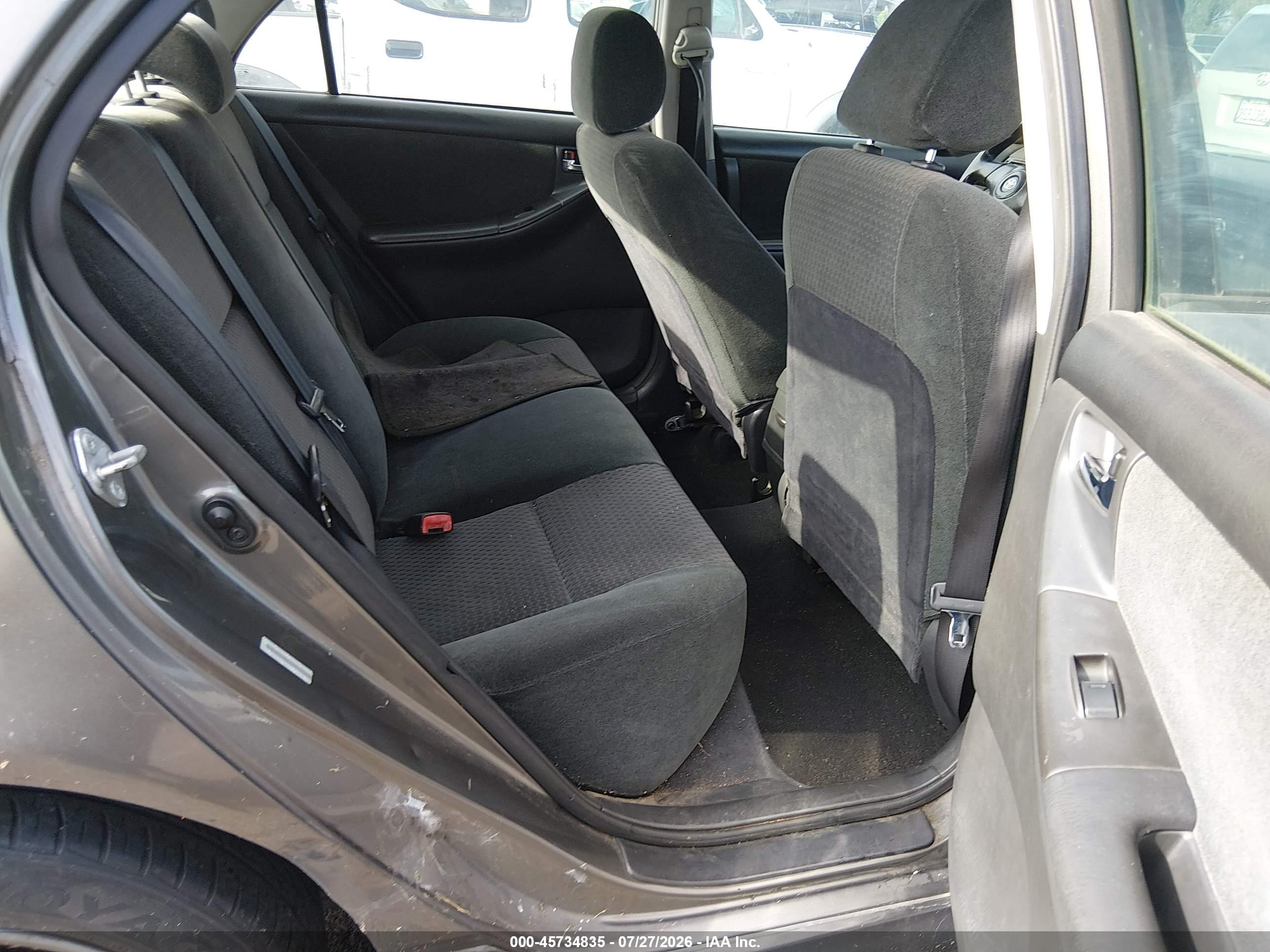 2007 Toyota Corolla S Gray vin: 1NXBR32EX7Z851956