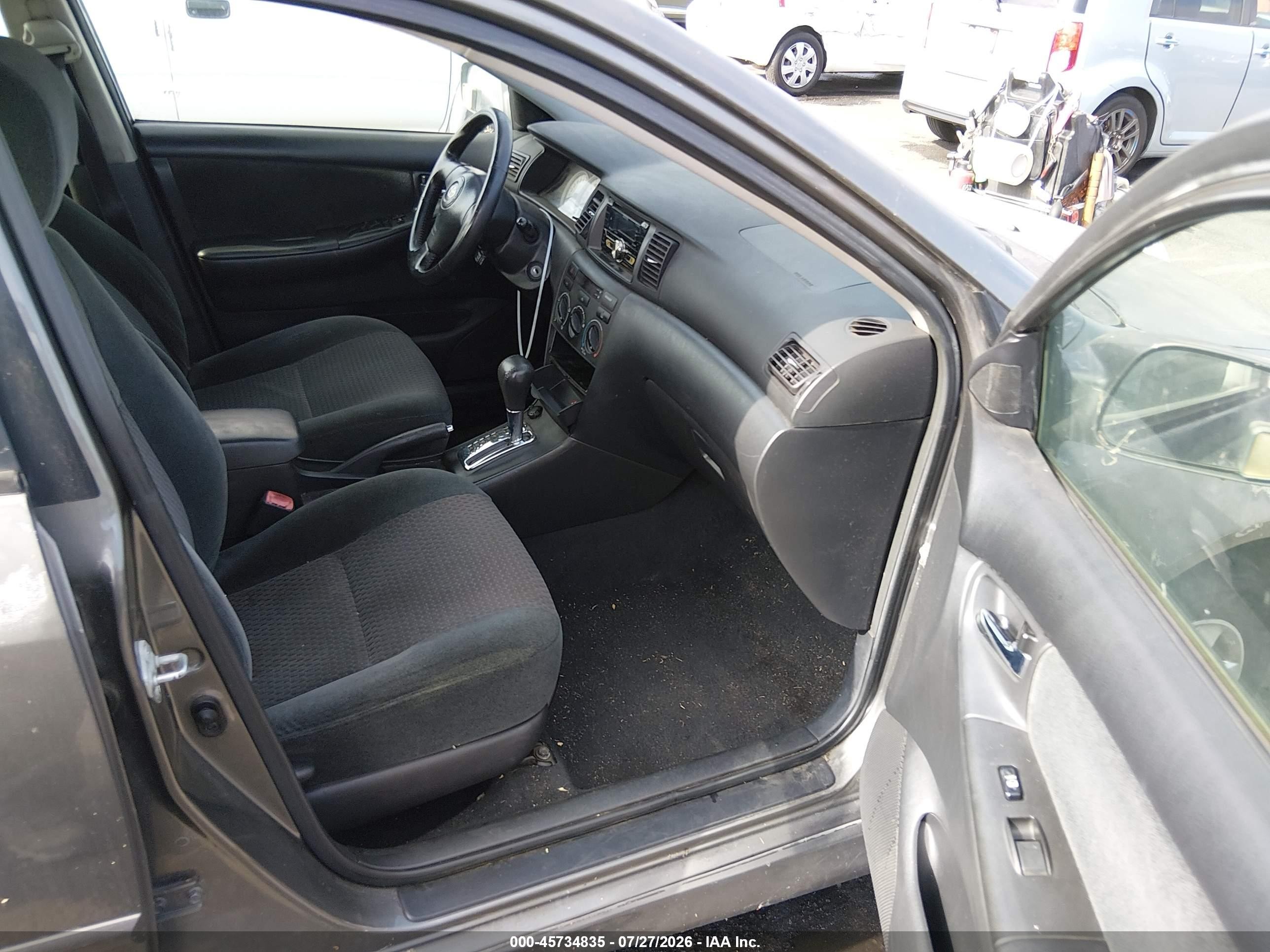 2007 Toyota Corolla S Gray vin: 1NXBR32EX7Z851956