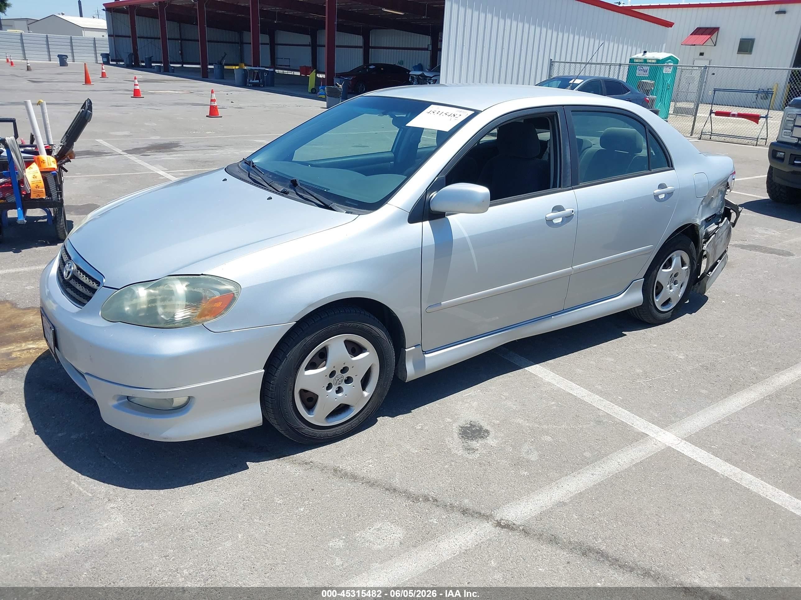 2007 Toyota Corolla S Серебряный vin: 1NXBR32EX7Z880373