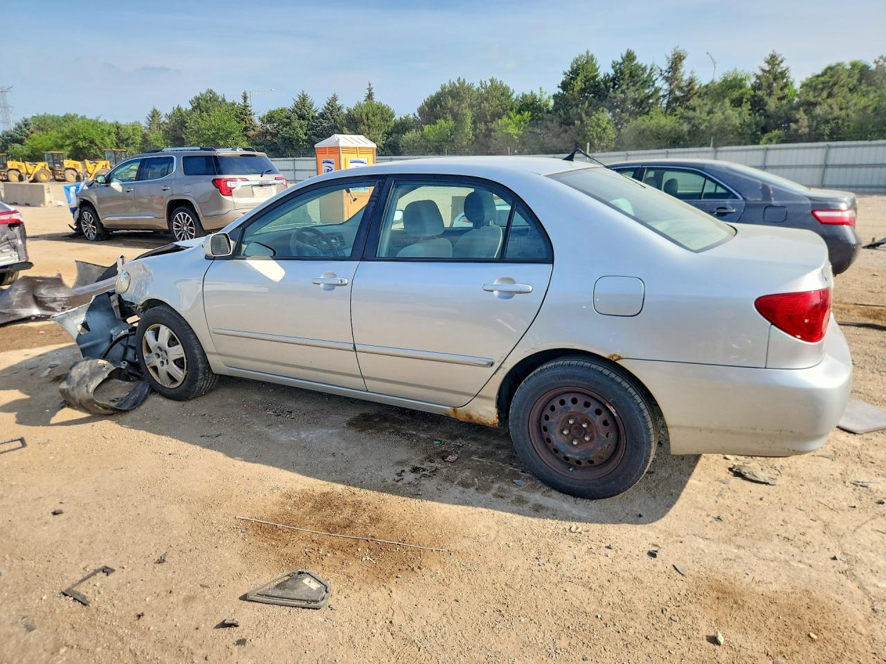 2007 Toyota Corolla Le Silver vin: 1NXBR32EX7Z882088