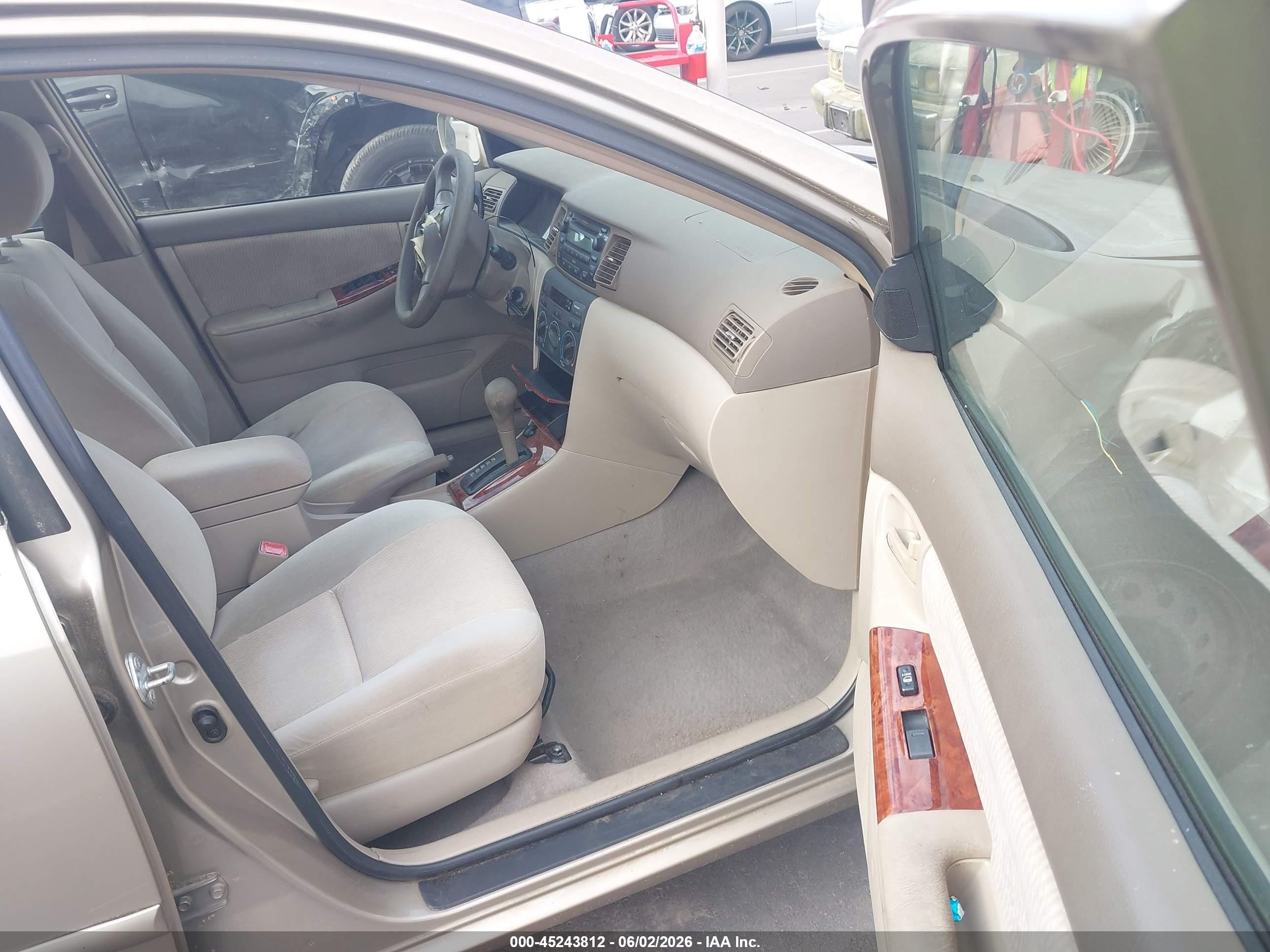 2007 Toyota Corolla Le Champagne vin: 1NXBR32EX7Z892765
