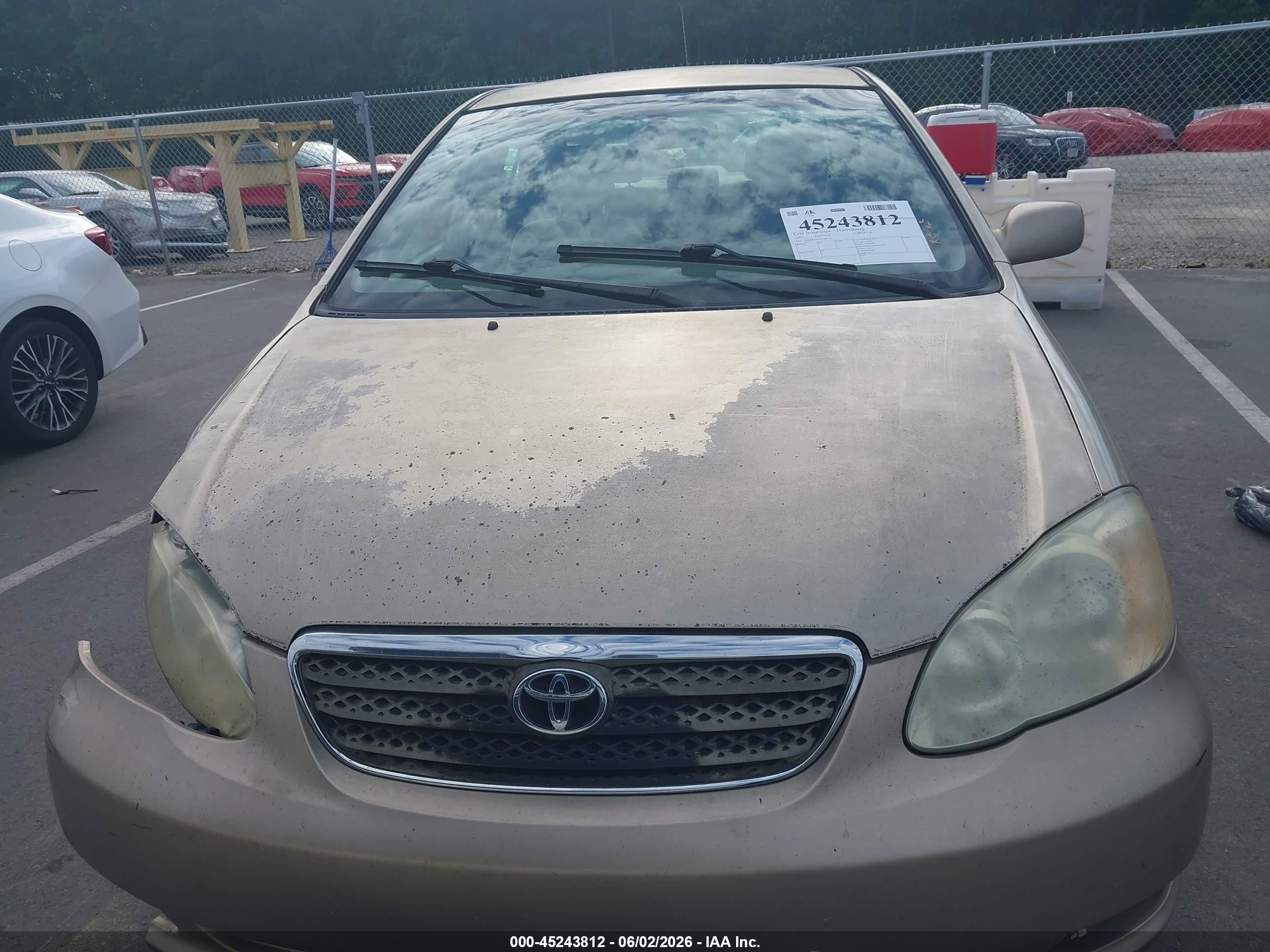 2007 Toyota Corolla Le Champagne vin: 1NXBR32EX7Z892765