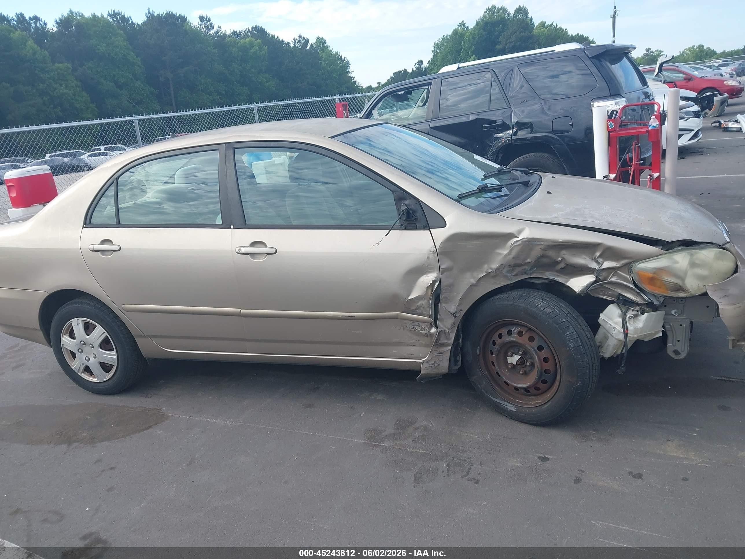 2007 Toyota Corolla Le Champagne vin: 1NXBR32EX7Z892765