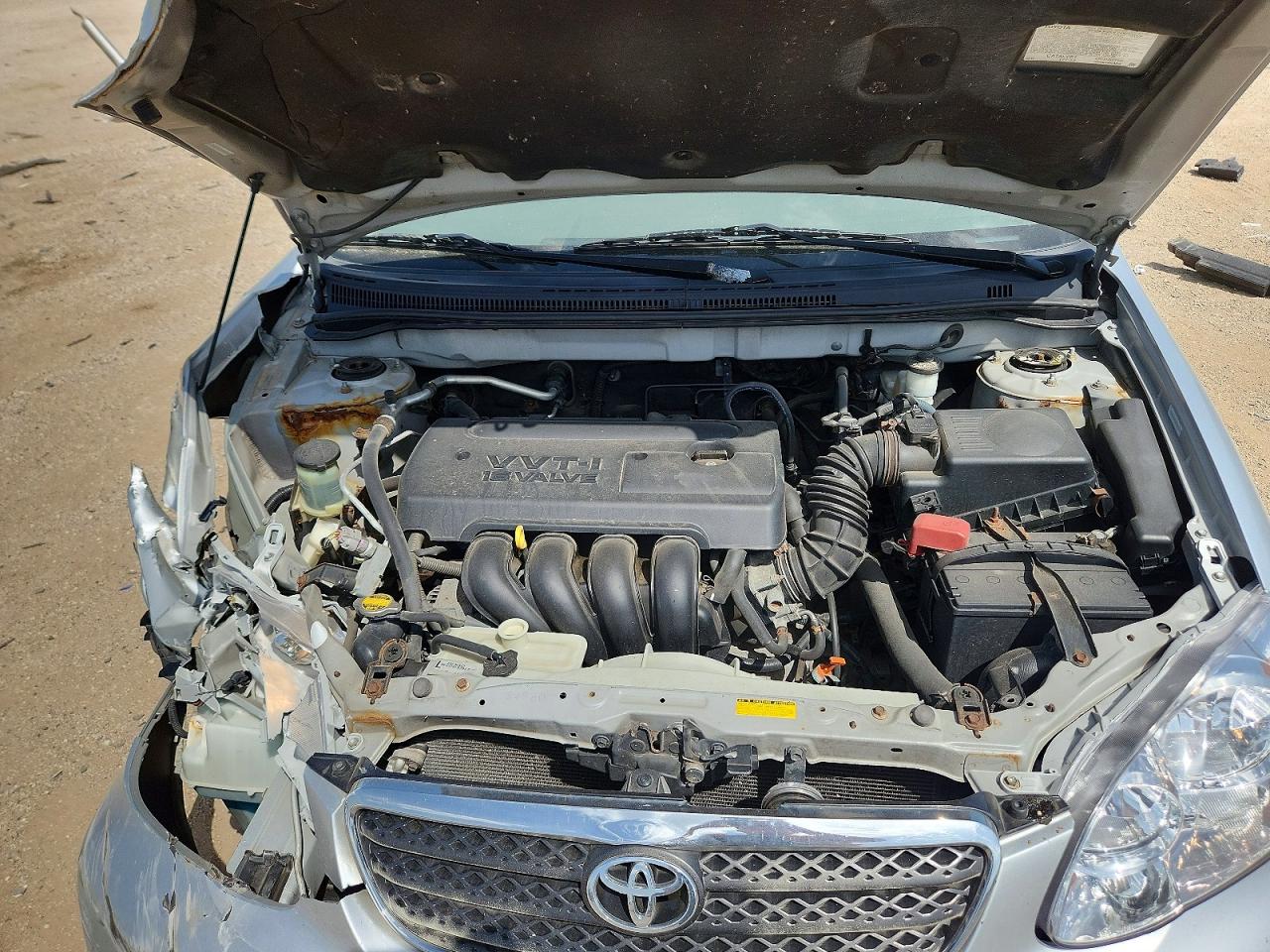 2007 Toyota Corolla Le Silver vin: 1NXBR32EX7Z898047