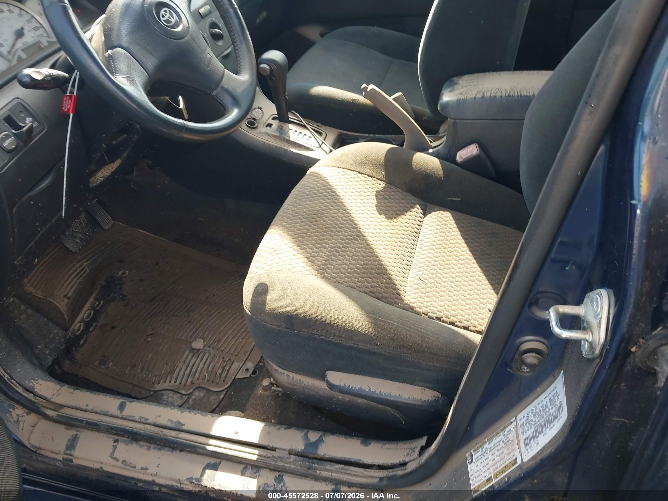 2007 Toyota Corolla Ce Blue vin: 1NXBR32EX7Z906549