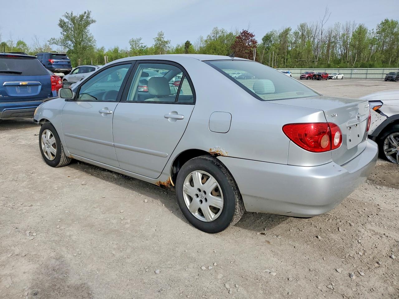 2007 Toyota Corolla Le Silver vin: 1NXBR32EX7Z907815