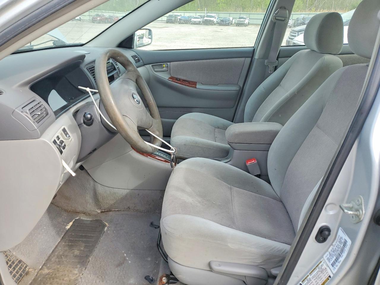 2007 Toyota Corolla Le Silver vin: 1NXBR32EX7Z907815
