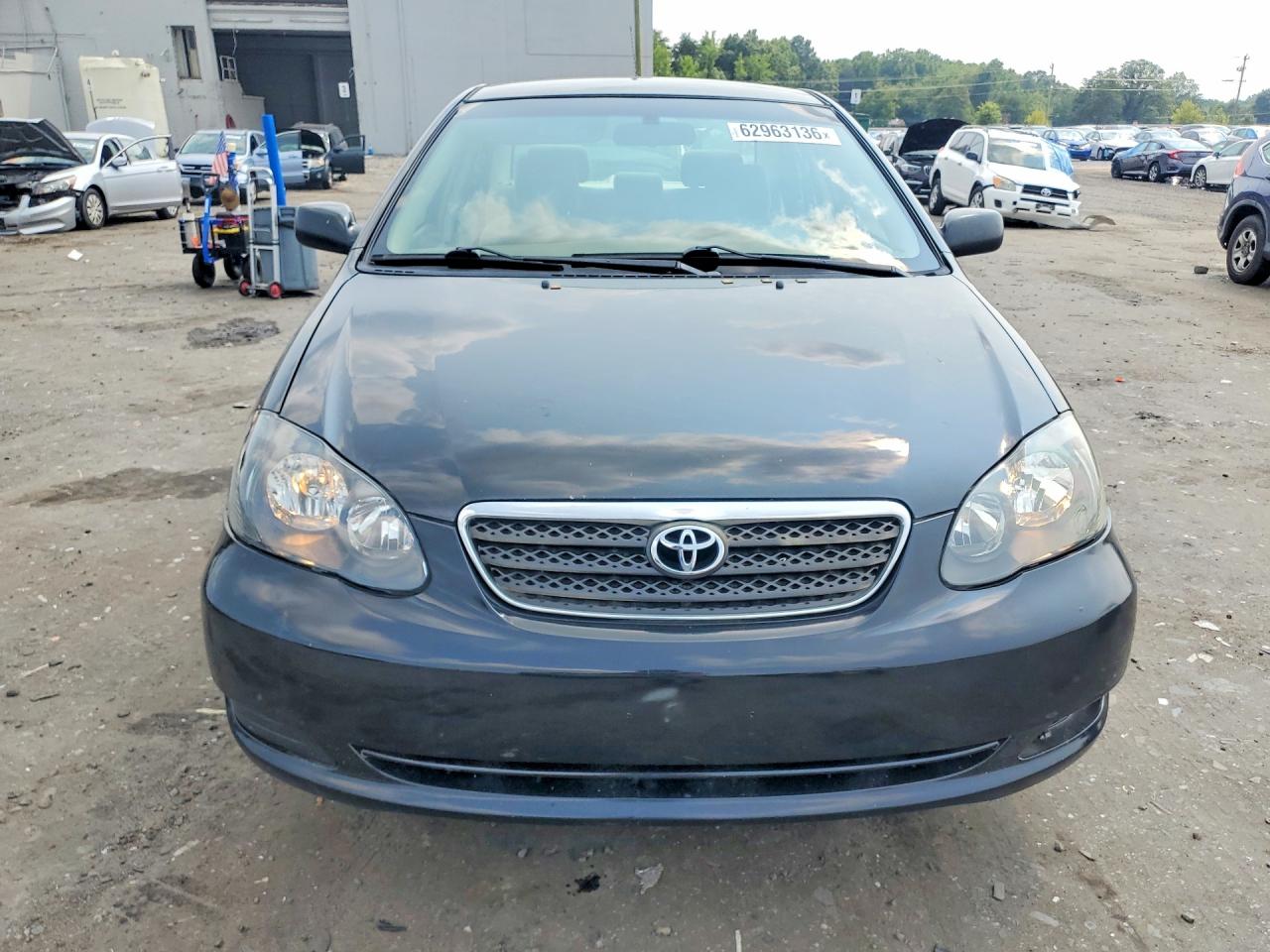 2008 Toyota Corolla Ce Black vin: 1NXBR32EX8Z031863