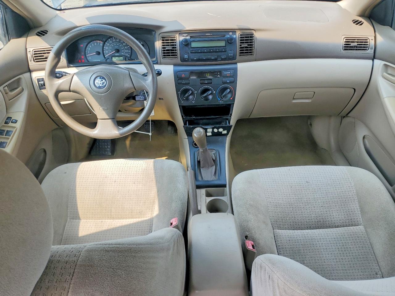 2008 Toyota Corolla Ce Black vin: 1NXBR32EX8Z031863