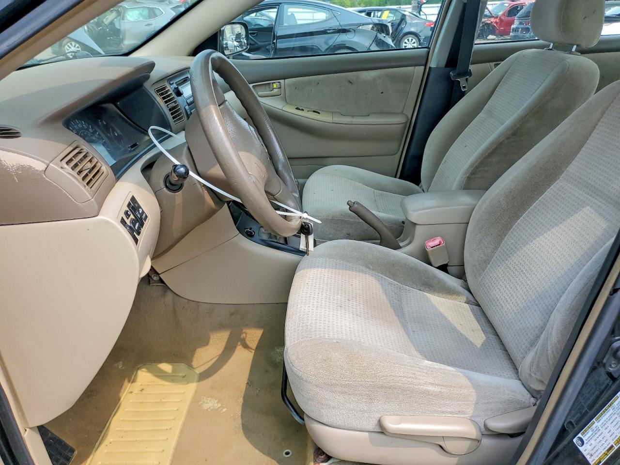 2008 Toyota Corolla Ce Black vin: 1NXBR32EX8Z031863