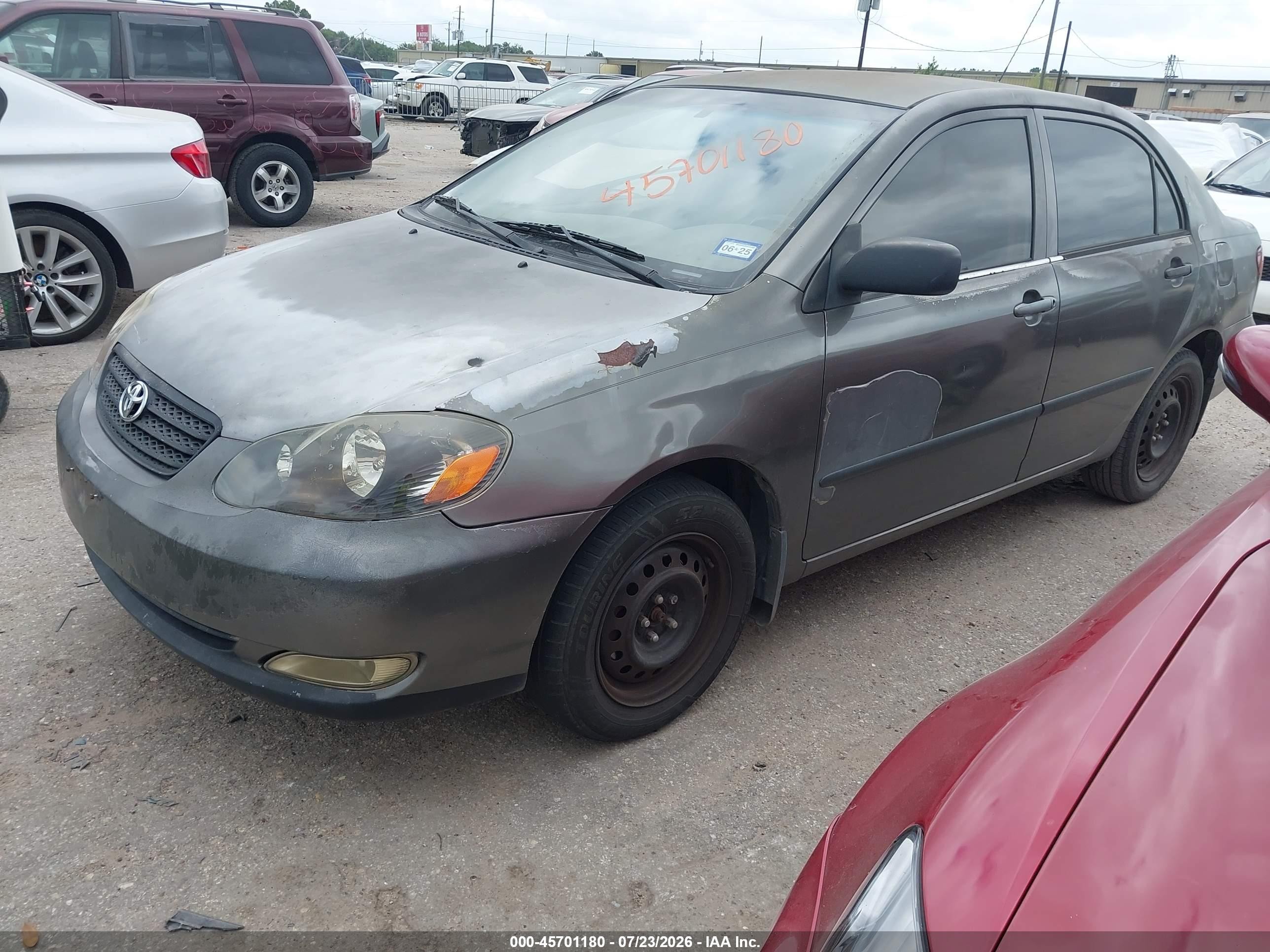 2008 Toyota Corolla Ce Black vin: 1NXBR32EX8Z948401
