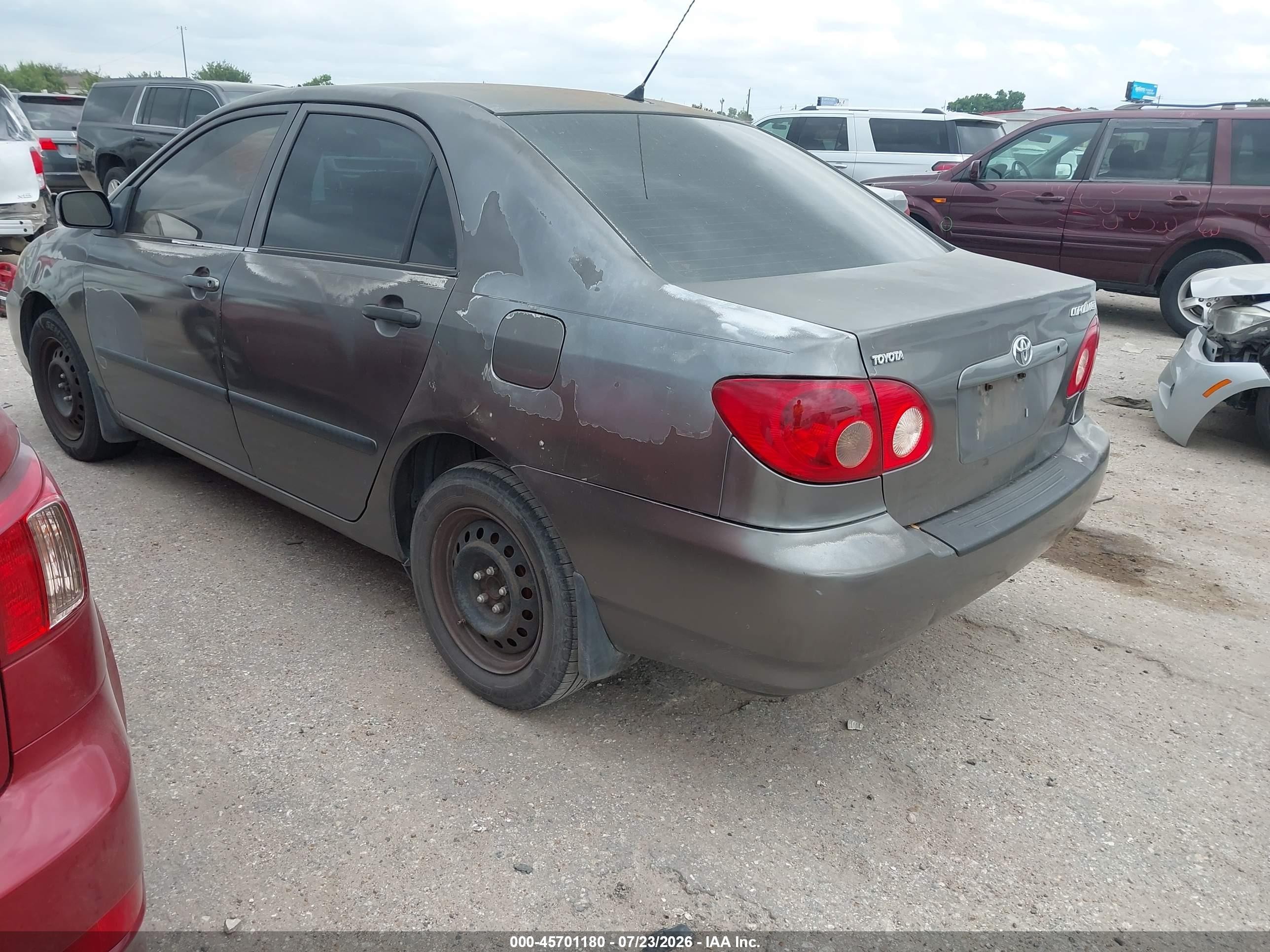 2008 Toyota Corolla Ce Black vin: 1NXBR32EX8Z948401