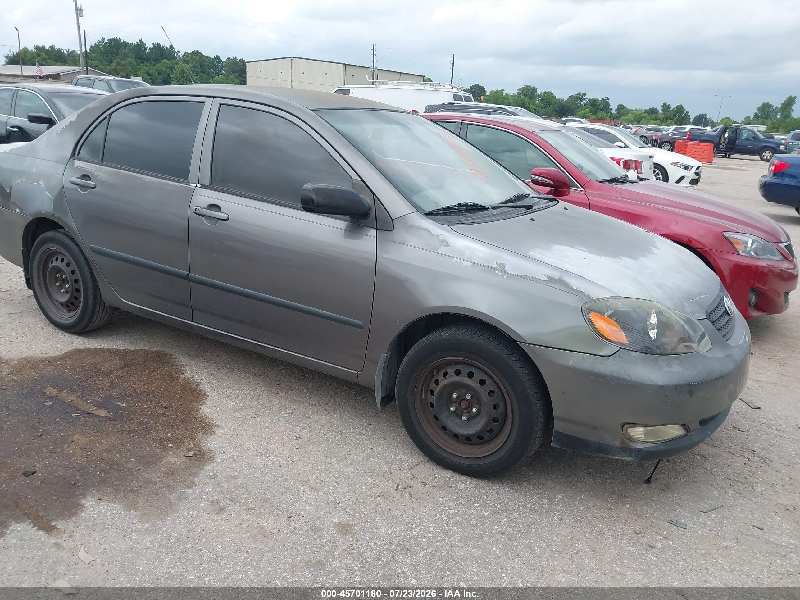 2008 Toyota Corolla Ce Black vin: 1NXBR32EX8Z948401