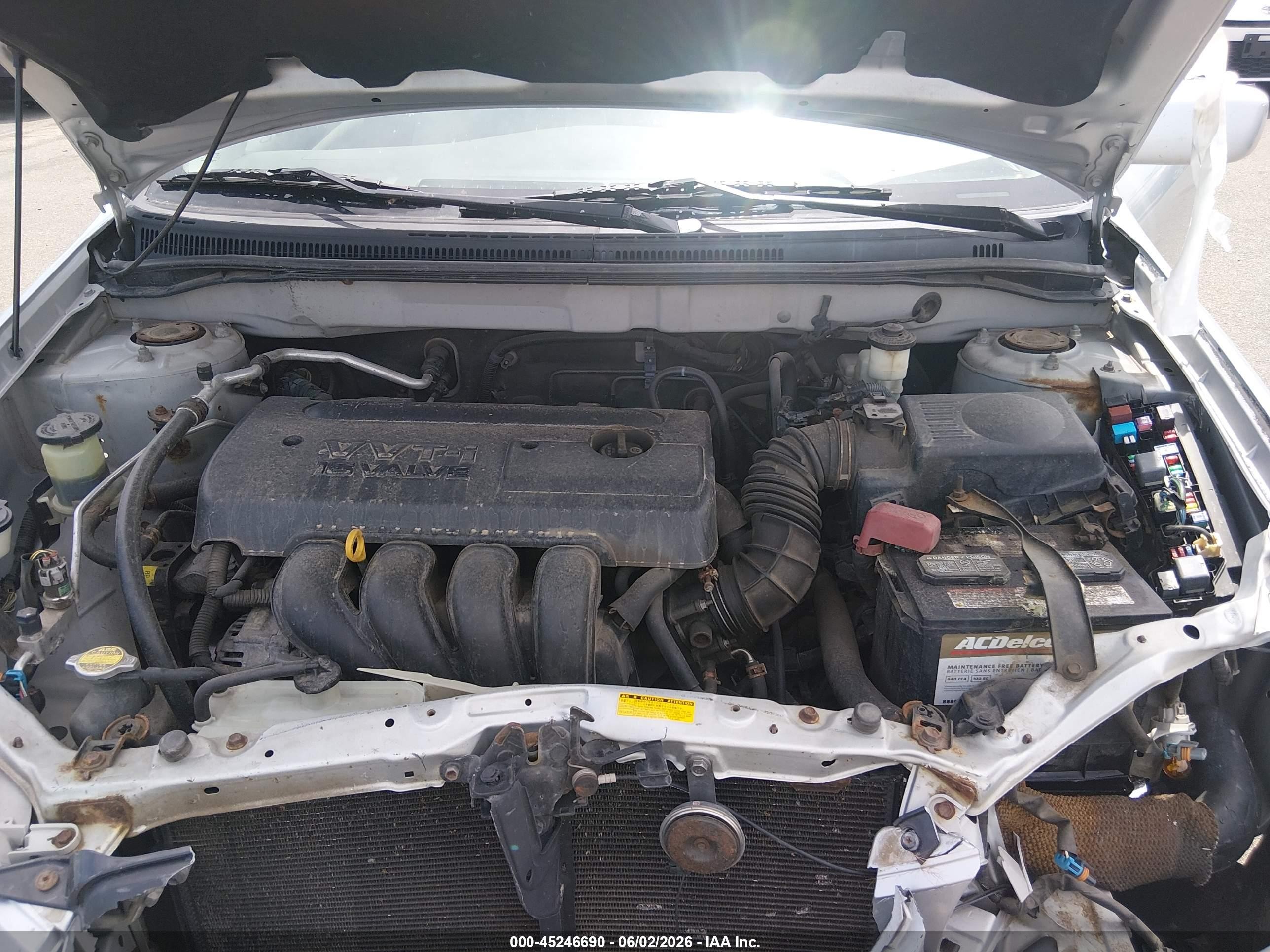 2008 Toyota Corolla Le Серебряный vin: 1NXBR32EX8Z963089