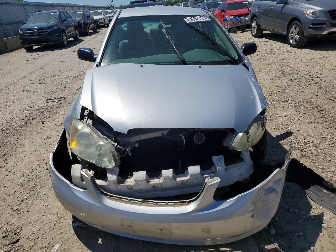 2008 Toyota Corolla Ce Silver vin: 1NXBR32EX8Z971399