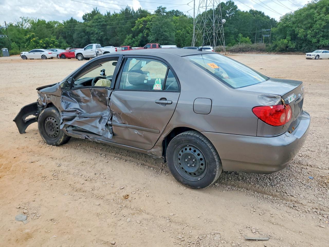 2008 Toyota Corolla Le Gray vin: 1NXBR32EX8Z975520