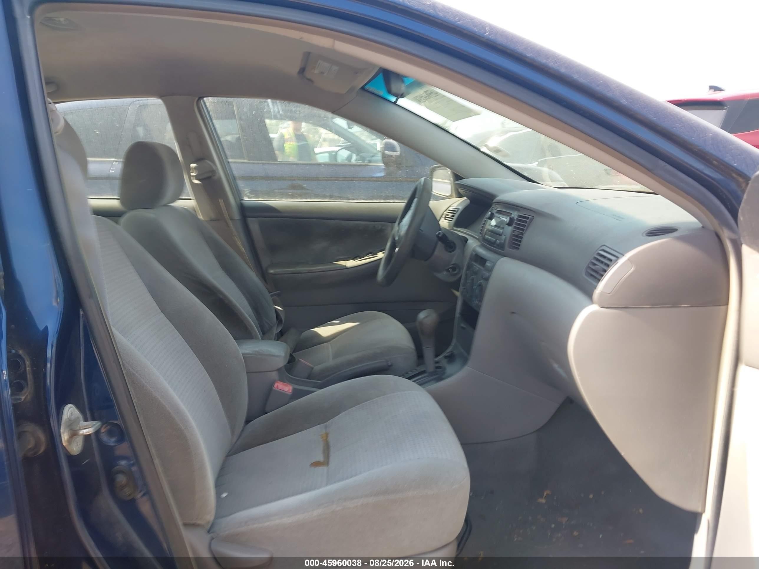 2008 Toyota Corolla Ce Синий vin: 1NXBR32EX8Z976540