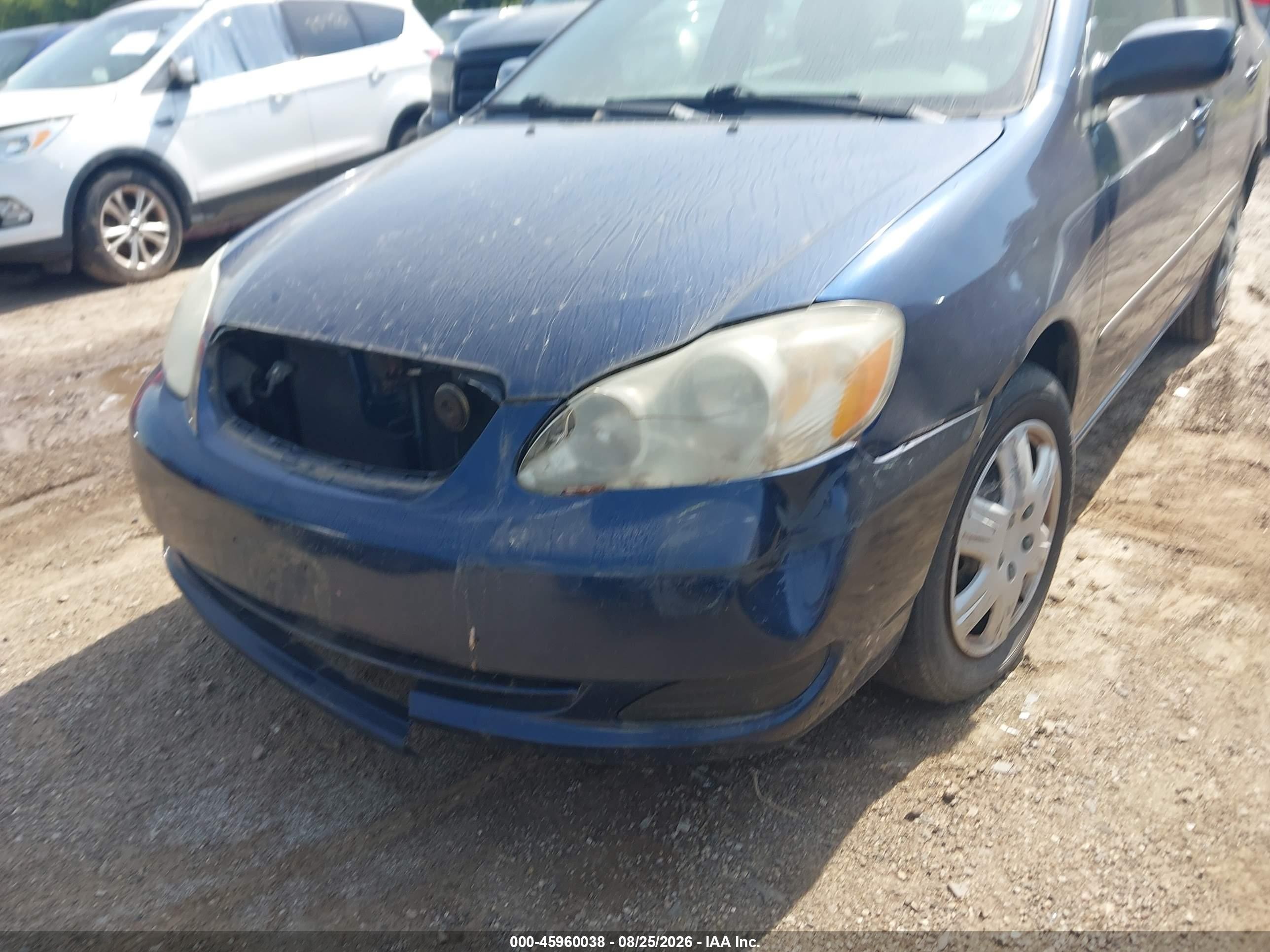 2008 Toyota Corolla Ce Синий vin: 1NXBR32EX8Z976540