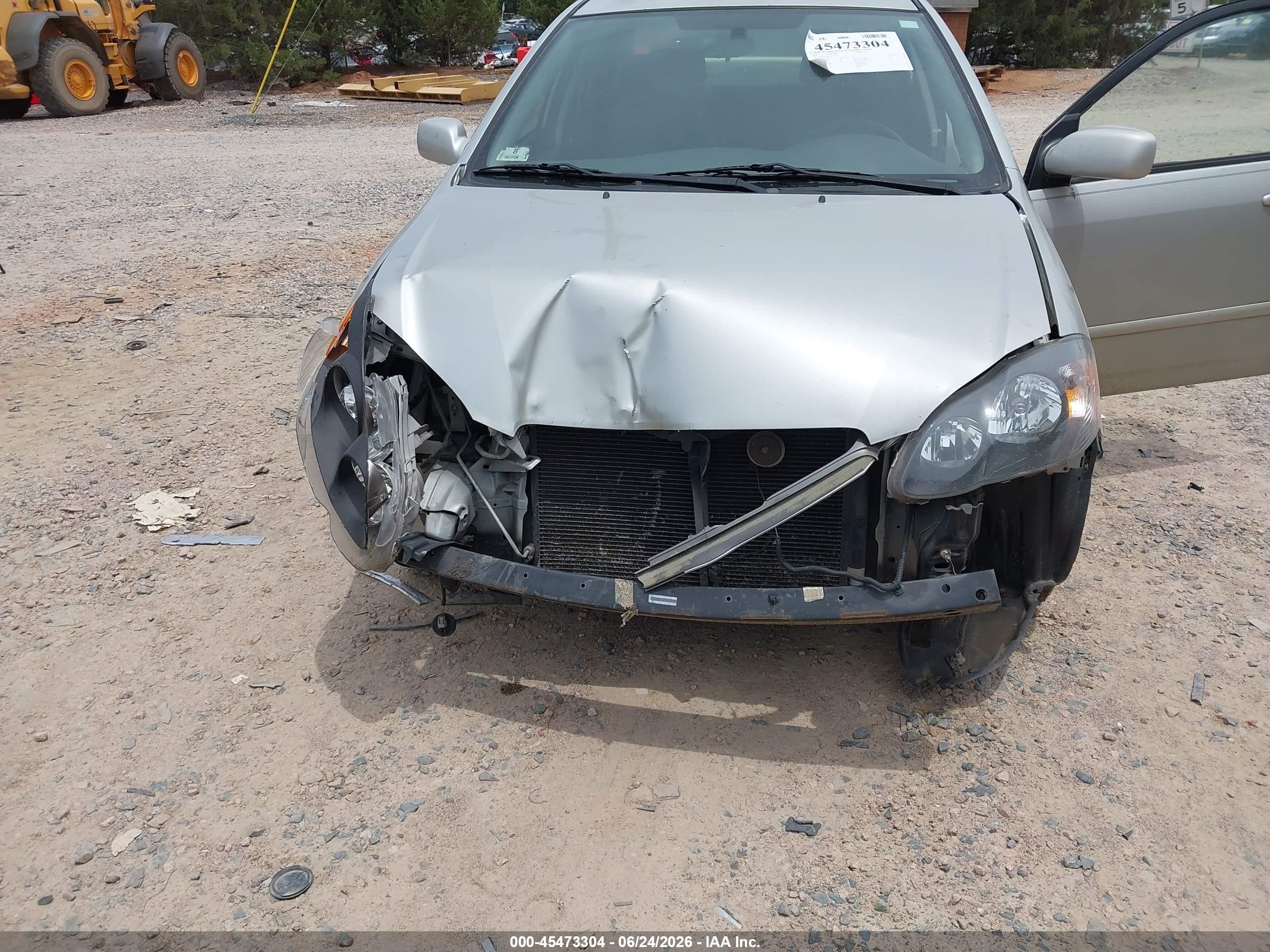 2003 Toyota Corolla S Silver vin: 1NXBR38E53Z075124