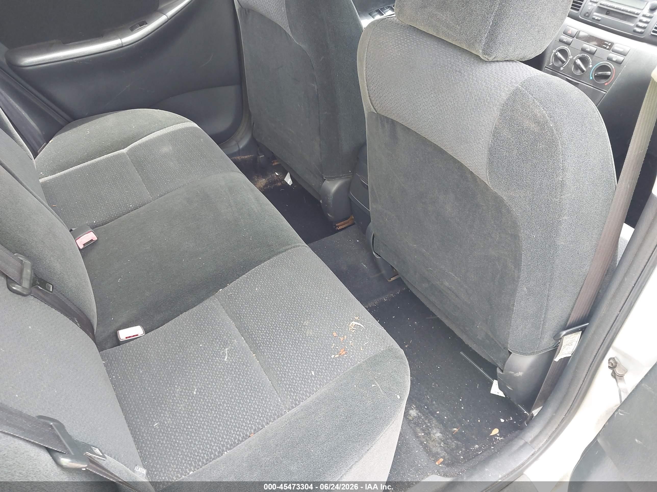 2003 Toyota Corolla S Silver vin: 1NXBR38E53Z075124