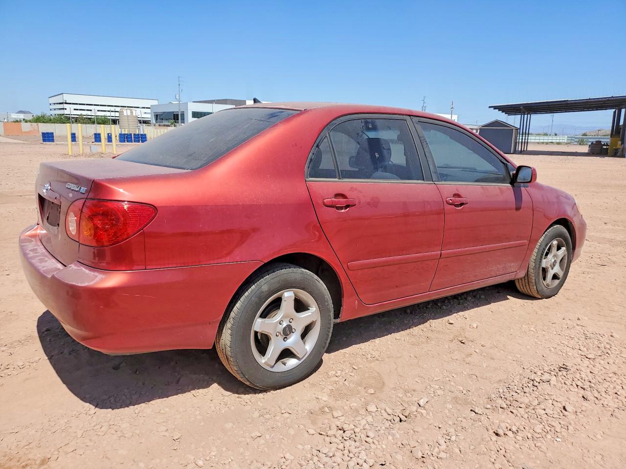 2004 Toyota Corolla Le Красный vin: 1NXBR38E74Z304159