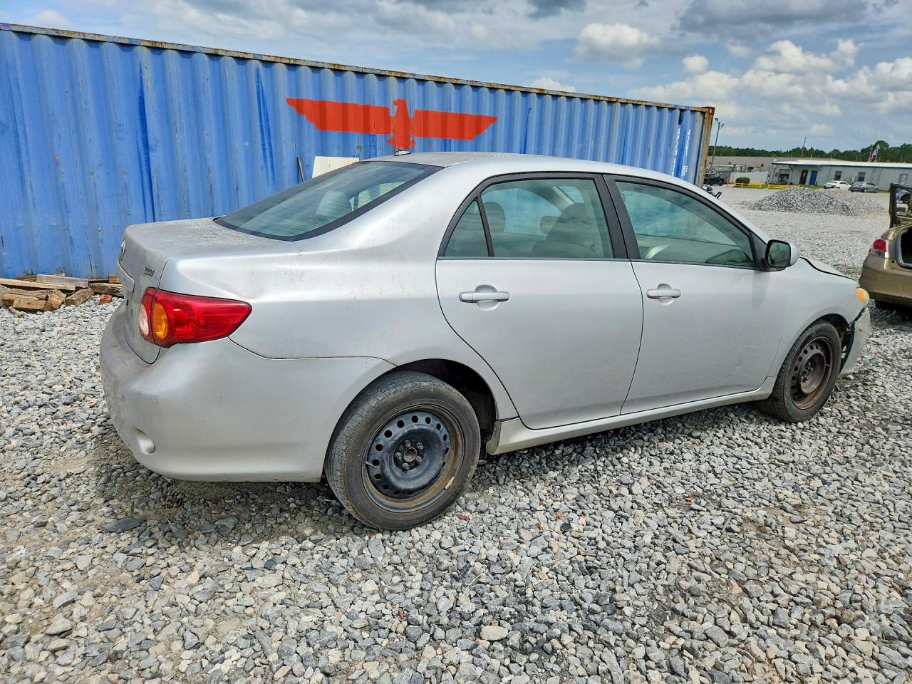 2009 Toyota Corolla Xle Silver vin: 1NXBU40E09Z001215