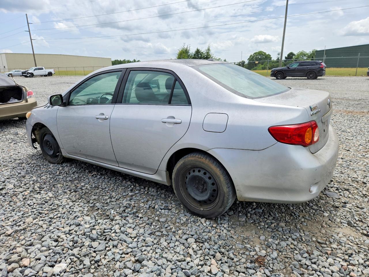 2009 Toyota Corolla Xle Silver vin: 1NXBU40E09Z001215