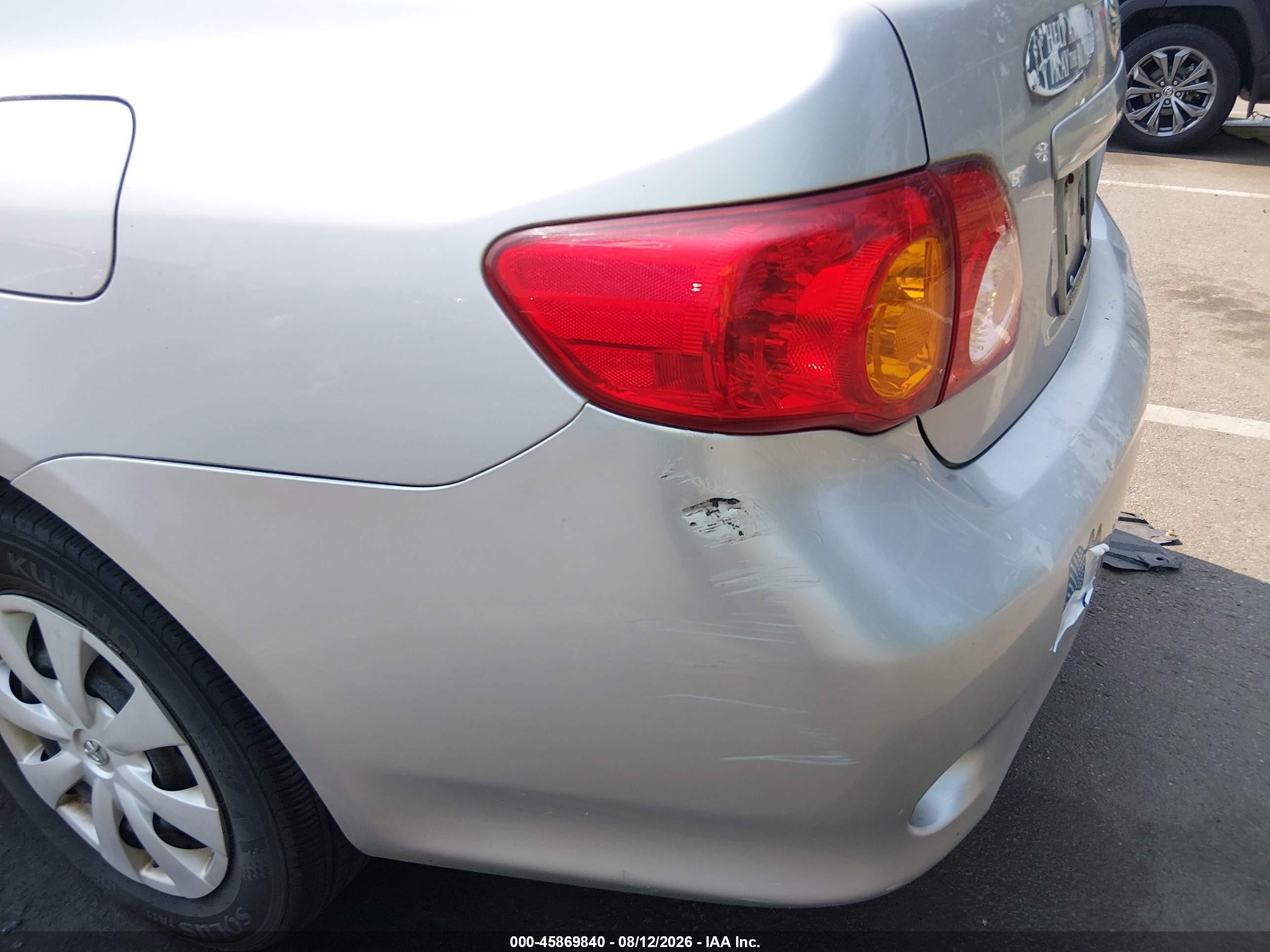 2009 Toyota Corolla Le Gray vin: 1NXBU40E09Z018404