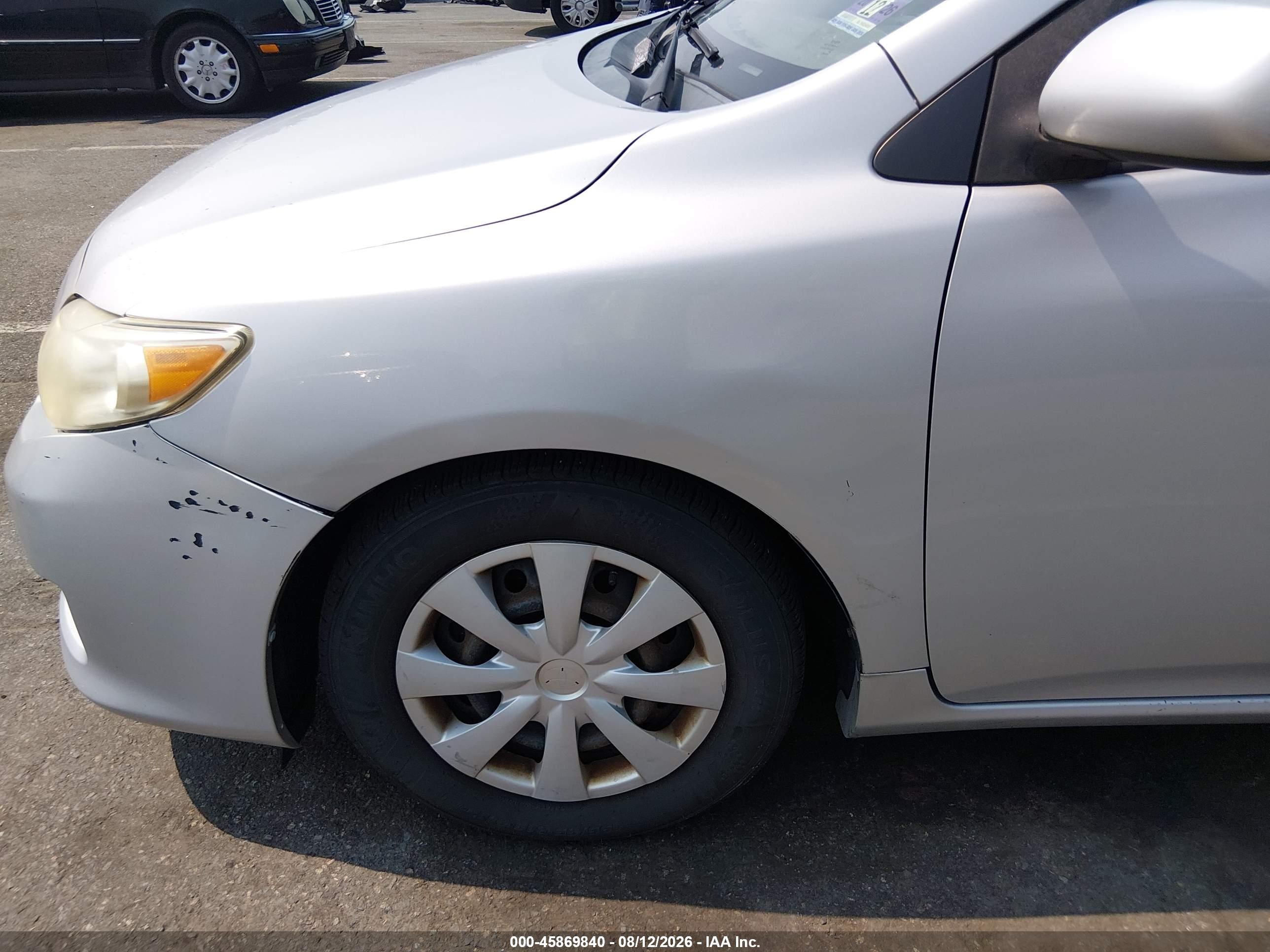 2009 Toyota Corolla Le Gray vin: 1NXBU40E09Z018404