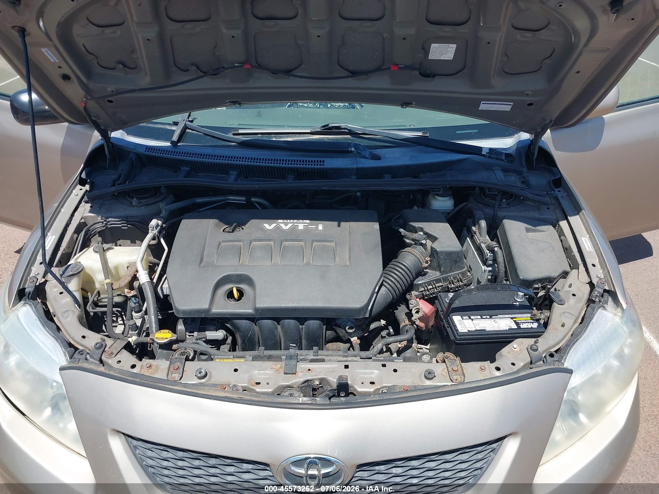 2009 Toyota Corolla Le/s/xle Gold vin: 1NXBU40E09Z027801