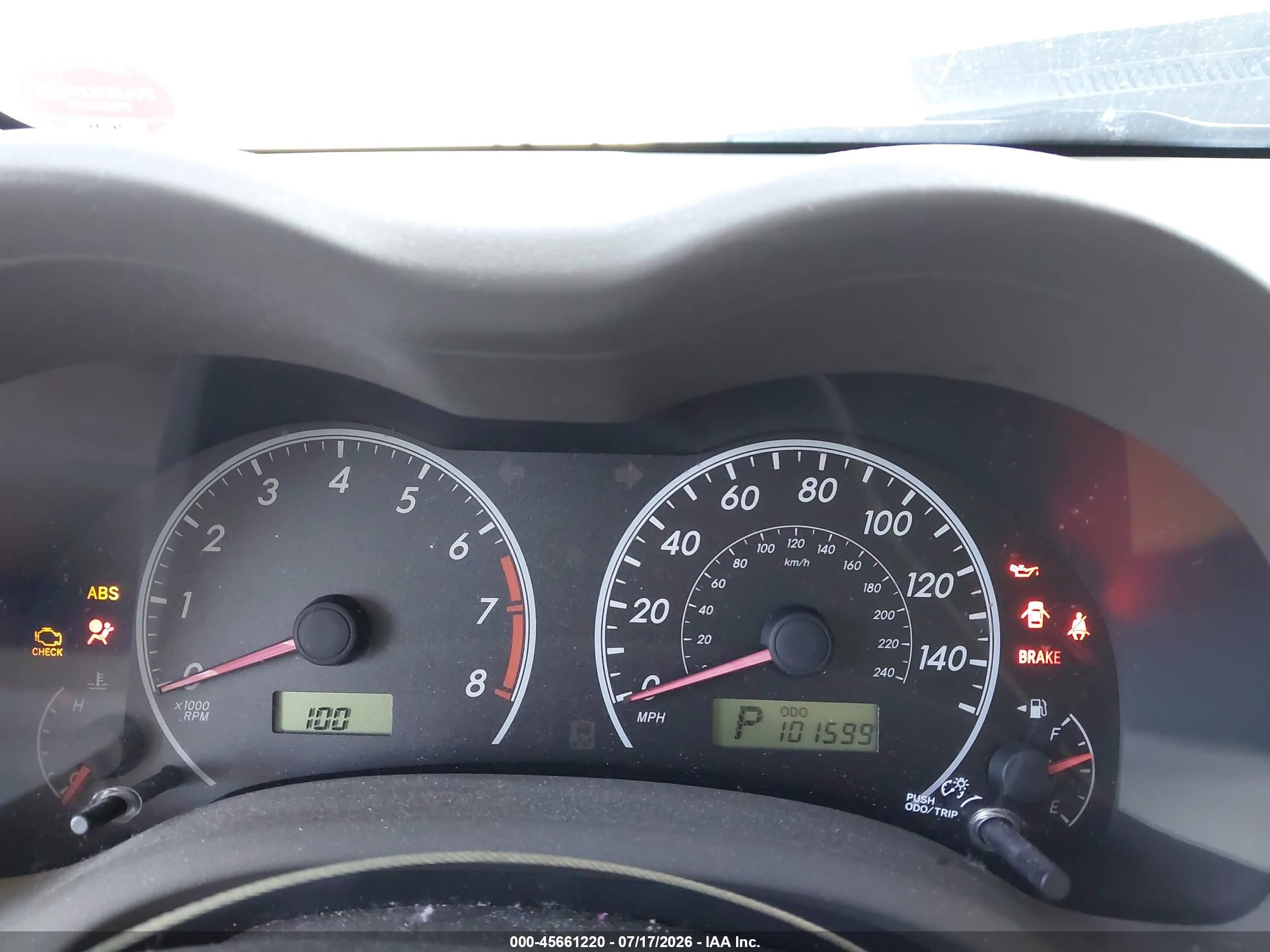 2009 Toyota Corolla Le Tan vin: 1NXBU40E09Z050558