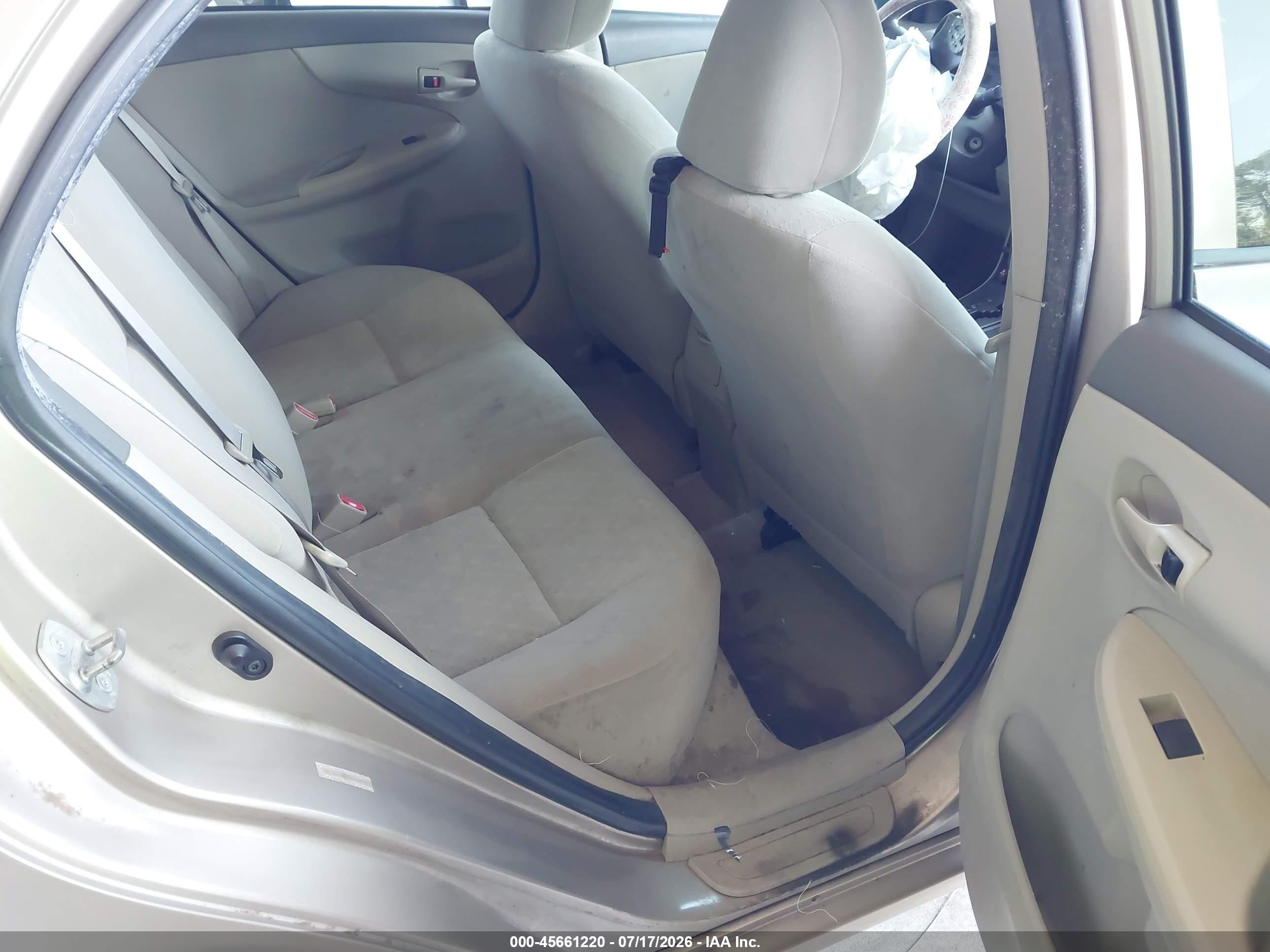 2009 Toyota Corolla Le Tan vin: 1NXBU40E09Z050558