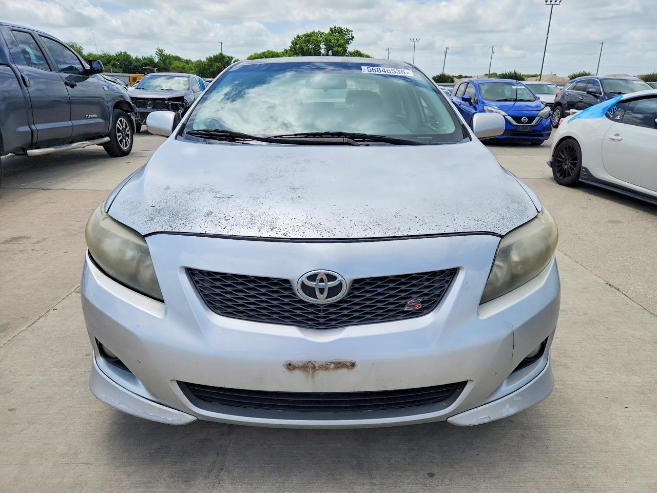2009 Toyota Corolla S Silver vin: 1NXBU40E09Z067201