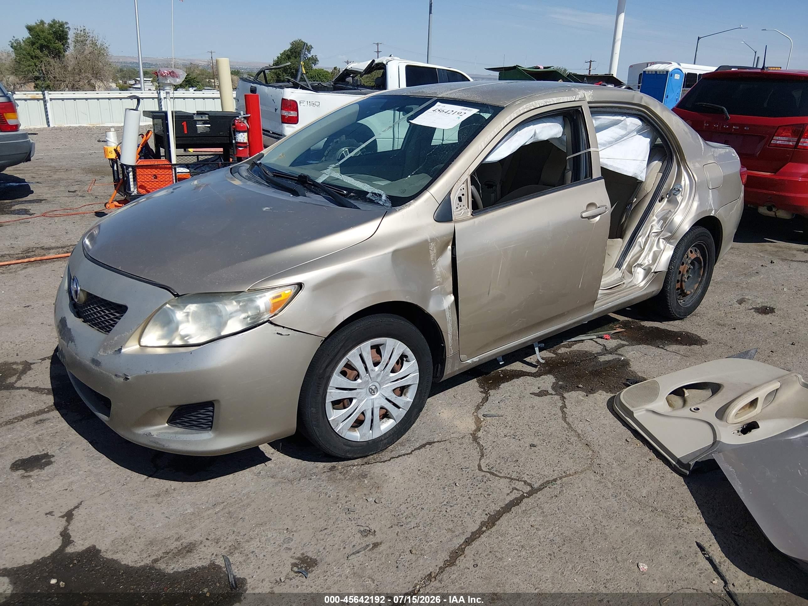 2009 Toyota Corolla Xle Gold vin: 1NXBU40E09Z073550