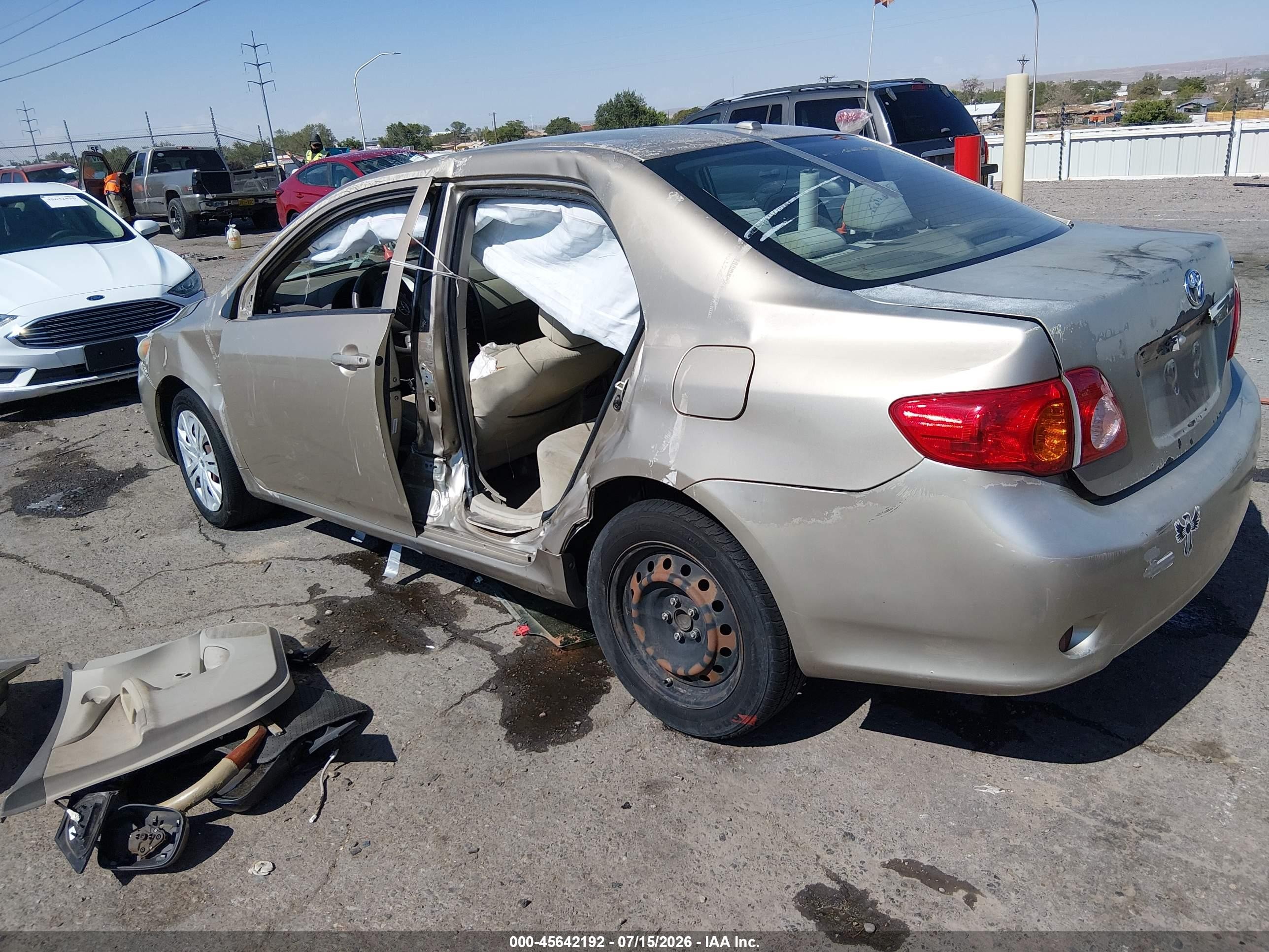 2009 Toyota Corolla Xle Gold vin: 1NXBU40E09Z073550