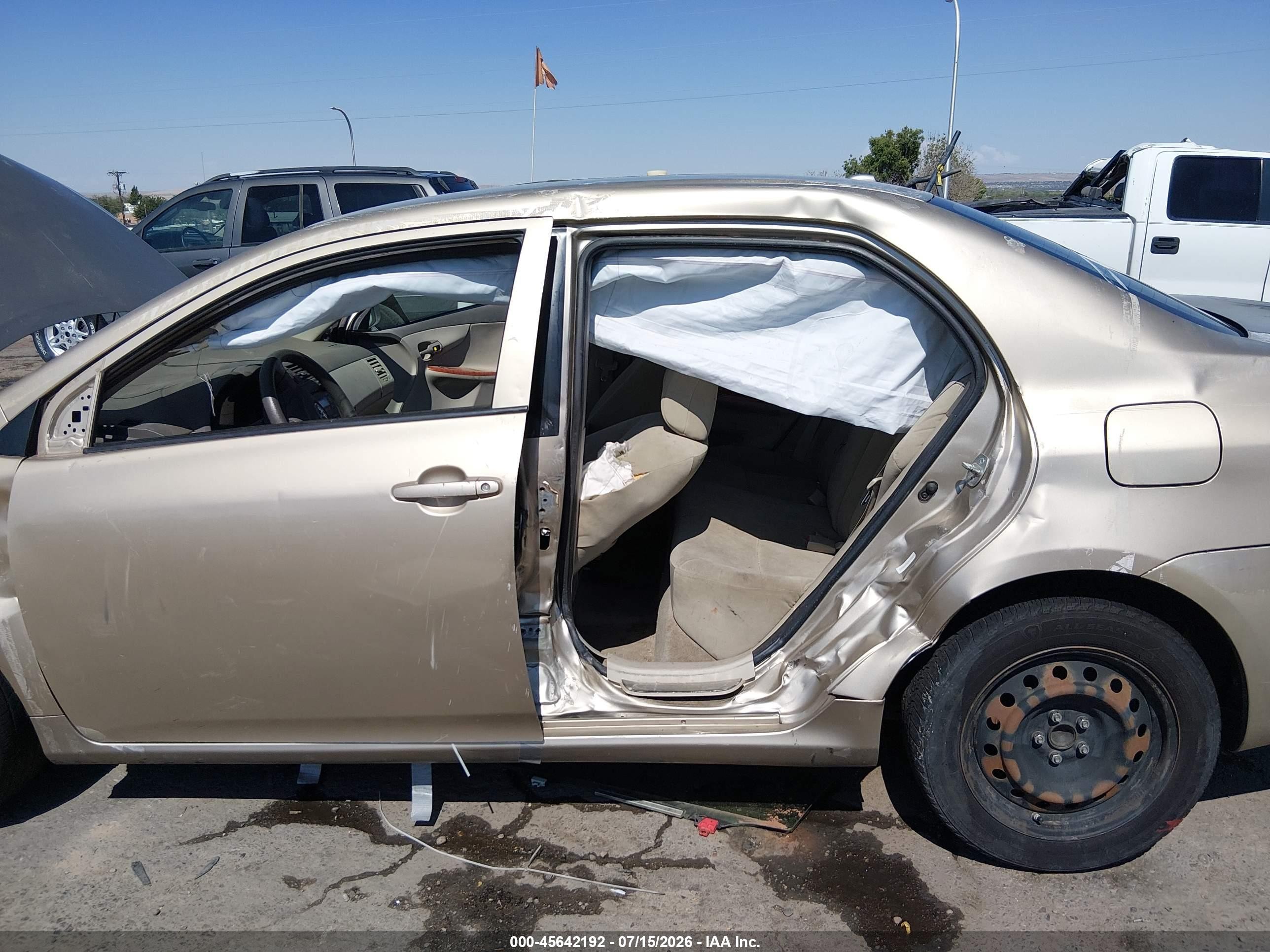 2009 Toyota Corolla Xle Gold vin: 1NXBU40E09Z073550