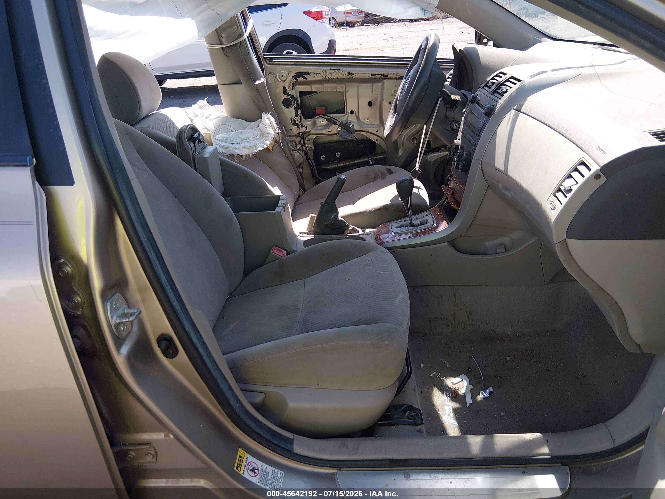 2009 Toyota Corolla Xle Gold vin: 1NXBU40E09Z073550