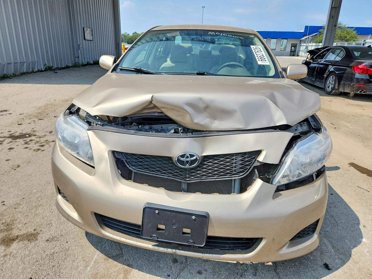 2009 Toyota Corolla Xle Beige vin: 1NXBU40E09Z104408